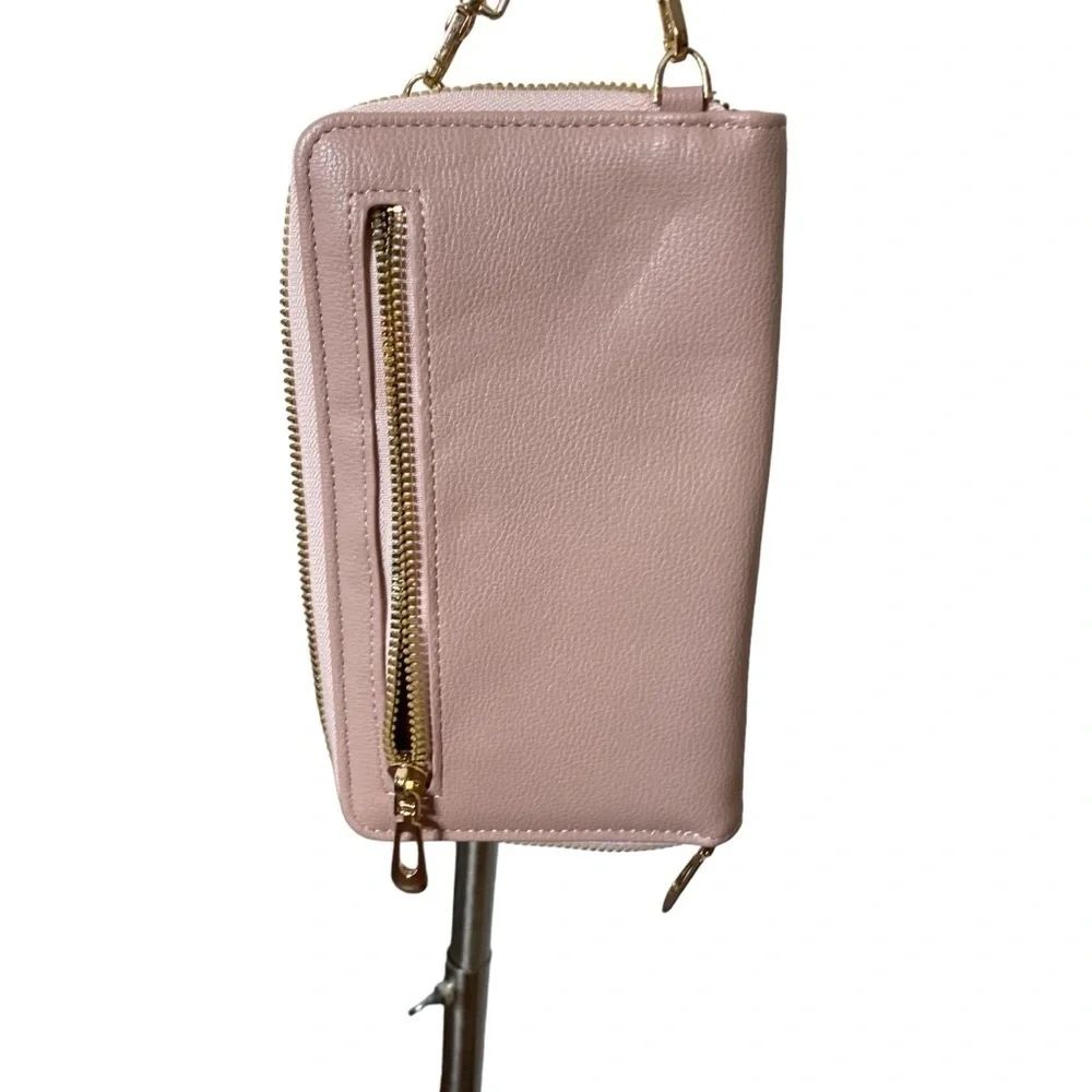 Malibu Skye Pink Tassel Crossbody Bag